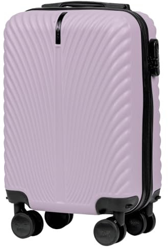 Wings Koffer Hartschale - 51,5 x 33 x 19,5 cm Groß Reisekoffer & Trolleys - Ultraleicht Rollkoffer mit Rollen - Koffer Trolley Handgepäck - Hartschalenkoffer Mit Schloss - Trolley Klein für Flugzeug