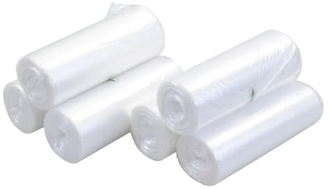 Sosody 40 L Große Müllbeutel Für Die Küche, Transparent, 6 Rollen, 150 Stück