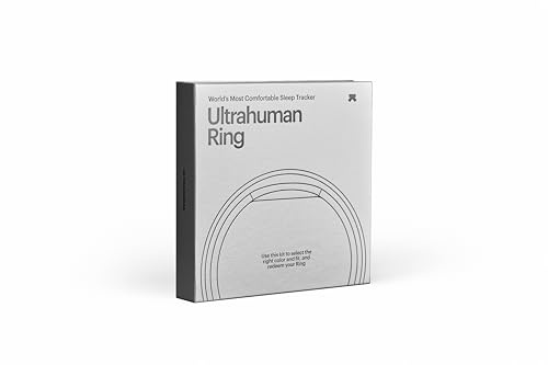 ULTRAHUMAN Ring AIR - Kit de tamaño de anillo inteligente para regalo | Anillo de seguimiento de sueño, recuperación y fitness para hombres y mujeres | Incluye instrucciones de canje para selección