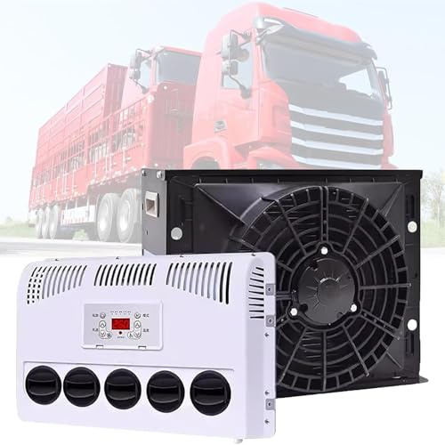 DC Air Conditioner ， Lightweight Portable Caravan Roof AC, Easy Installation for Trucks, 12V/24V Compatible