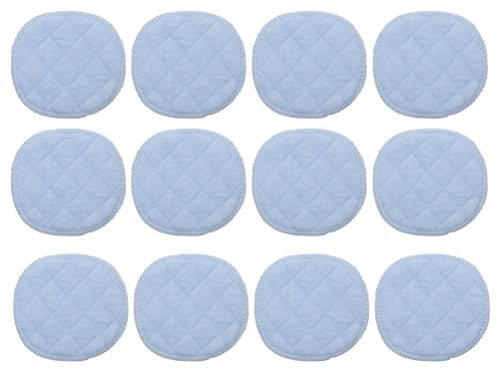 PLAFOPE Coppette Riutilizzabili Assorbilatte Bianco Cotone in Lavabili 20 Confortevoli Skin-friendly Maternità Periodo di Allattamento
