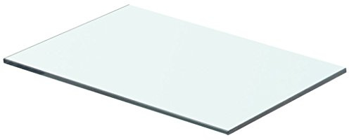 Festnight Ersatzteile Regalboden Glasboden Einlegeboden aus Glas Max. Tragf?higkeit 15 kg 40 x 20 cm Transparent