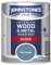 Johnstone's - Wood & Metal Paint - Gloss Finish - Teal Topaz - 750ml - Water Based - Non Drip & Quick Drying - Radiator Paint - Low Odour - Dry in 1-2 Hours - 8m2 Coverage per Litre