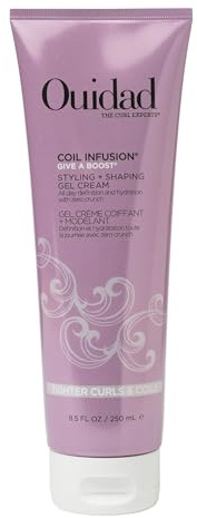 Ouidad Coil Infusion Give A Boost Styling Plus Shaping Gel Cream For Unisex 8.5 oz Cream