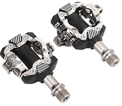 Mountainbike-Pedale, Gute mechanische Unterstützung, Klickpedale, einstellbares Spannsystem, Verbundmaterial, 515 mm² für Shimano für SPD-MTB-Pedalsystem
