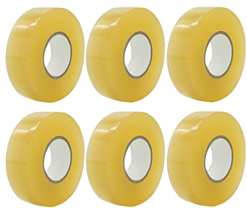 MAKIVI Transparentes Klebeband, Schienbeinschoner, Sockenband, Sport, 2,4 x 28 , 6 Stück