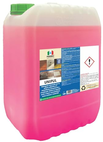 MARBEC Unipul® 10LT | Detergente universale concentrato per pavimenti, sgrassa, pulisce senza aloni su ogni superficie