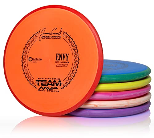 Axiom Discs Electron Envy Disc Golf Putter, 6er-Pack (verschiedene Gewichte/Farben können variieren)