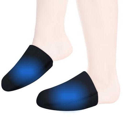 Fuß-Kühlpack für Zehen, wiederverwendbares Gel-Kühlpack für Warm- und Kalttherapien, flexibles Kältepack für Schmerzlinderung (2 Packungen)