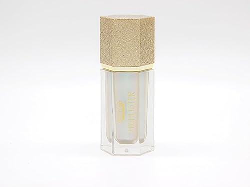 Glam'Up Paris - Highlighter Liquide - Illuminateur Liquide Léger - Beauty Glow Highlight - Surligneur Imperméable pour le Visage ou le Corps - Texture Crème - Longue Durée - N°4 - Stardust