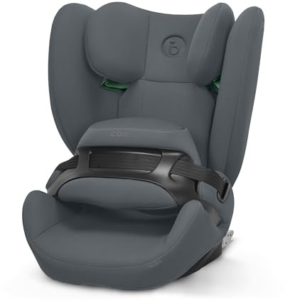 CBX by CYBEX Kinder-Autositz Pallas B i-Size, ISOFIX, 9-50kg, Grau | ISOFIX und Top-Tether, ab ca. 9 bis 50 kg, ab ca. 15 Monate bis 12 Jahre, Fangkörper für Schutz, Seitenaufprallschutz