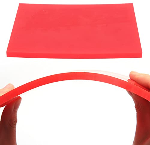 Tissting Almohadilla De Perforación para Manualidades De Cuero, 5,9x3,9 Pulgadas, Menos Ruido, Alfombrilla para Perforar Cuero Resistente A Desgarros, Herramienta De Estampado para Perforar Agujeros
