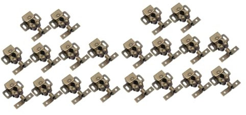 ARTIBETTER Lot De 2 Loquets Magnétiques Réglables Pour Porte De Meuble Installation Facile 10 Pièces X 2
