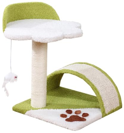 Albero per gatti, Albero per gatti, Albero per gatti, Albero per gatti, Gratta | Ponte per Gratta per Gatti - Giocattolo di salto carino per Gatti - Raschiatore interattivo in Sisal, molatura di