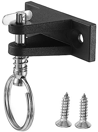 Kisangel Bisagra de Cubierta Marina de Nailon Negro para Bimini