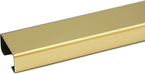 Cubierta De Cable De Metal para Lámpara De Pared De TV, Ocultador De Cable Decorativo De Acero Inoxidable, Ocultador De Cable Antiguo Autoadhesivo Pequeño/Grande (Color: Dorado, Tamaño: 1,6 X 0,8