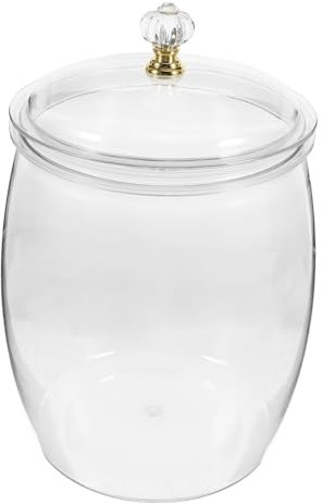 BESTOYARD Bocal 3,8 Hermétique en Alimentaire Transparent Plastique L