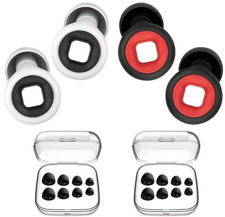 Motorcycle Ear Plugs Wind Noise Reduction, Artevive Soft Silicone Sleep Comfort Fit Earplugs, Waterproof Motorbike Earplugs Noise Cancelling Concerts, Anti Snoring Travel
