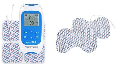 TensCare Perfect TENS + Électrode Papillon – Appareil TENS pour Douleurs Menstruelles et Lombaires