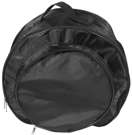 Hoement Tragbare Verdickte Snare Drum Tragetasche 13-14 Zoll aus Robustem Material mit Griff für Instrumentenaufbewahrung und Schutz