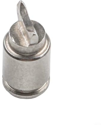 Jonikuper Schaft Halbmondstift für GW Wassertropfenrad Angelrolle, Ersatzteil kompatibel mit GW Angelrollen, 1 Stück Metall-Angelradzubehör (Halbmondstift)