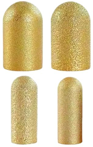 Coupe-pierre - Outil Fingerbit | Conception de fraisage à 4 vitesses avec coupe de précision, résistance industrielle pour la formation du marbre, trous en porcelaine, entraînement débutant et
