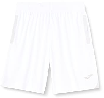 Joma Miami Bermuda Deporte de Tenis, Hombre, Blanco, XL