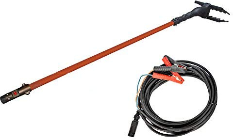 UNITED TRADE Motobernador/vareador/vareador de aceitunas/eléctrico 12 V 400 W + peine de regalo