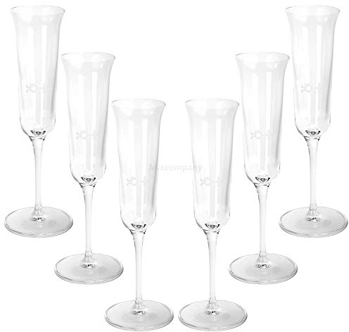 Nonino Grappa Longdrink Glas Gläser Set - 6x Gläser 2cl geeicht