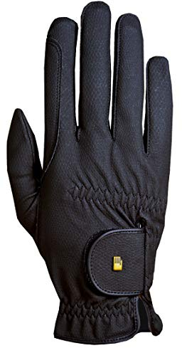 Roeckl, Chester, Reithandschuhe, Winter-Reithandschuhe, ROECK-Grip Winter, aus Kunstleder 38 Schwarz