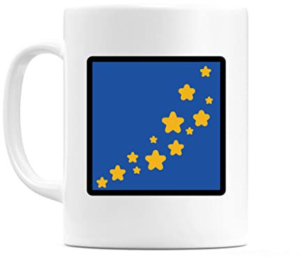 WeDoMugs Milky Way Emoji 11oz Ceramic Coffee Tea Gift Mug Cup
