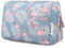 Narwey Make up Tasche Damen Schminktasche Kosmetiktasche Kulturtasche Damen Kulturbeutel, Makeup Tasche Makeup Bag (Flamingo, Groß)