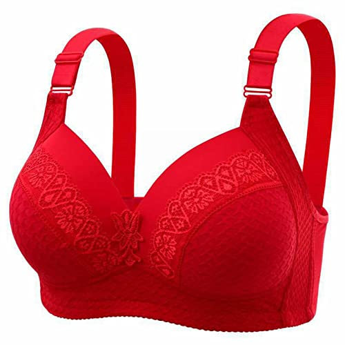 Buy British Day Deals Soft Wireless Bra Size 38F Full Cup Bras for Women Non Wired White Underwired Bras Women Women's Bras Multi Pack Supportive Triangle Bra Sale Clearance 1P