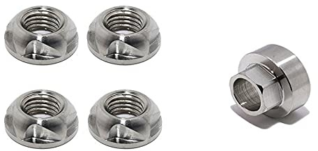 Tuercas de seguridad antirrobo, tuercas M6 M8 M10 M12, tuerca Led de acero inoxidable 304, toldo for bicicleta de montaña, accesorios for coche(M6)
