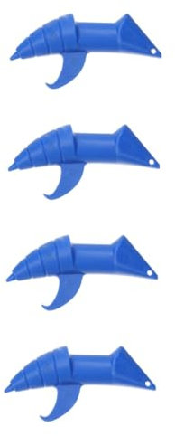Cabilock 4 Piezas perforador de latas Bebiendo herramienta para beber abrebotellas destapador de cerveza bar sacacorchos electrico golpeador de latas para fiesta Favor de fiesta el plastico