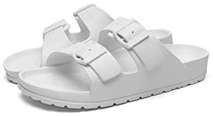 ETZRYSYB Tofflor kvinnor sommar kvinnor skor tjocka sulor höjdförbättrande sandaler fashionabla hem tofflor vardag strandsko flip flops, En färg, 38 EU