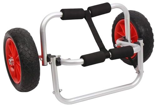 Carro de Canoa,Canoa Tote Trolley Barco Remolque Carro Portador - Carro de Canoa para Kayak Seguro y Resistente para Transporte en Barco en Canoa