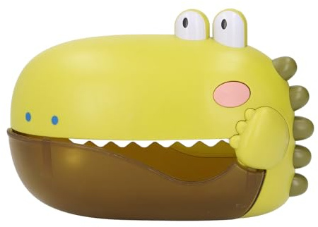 OVAQUIXI Badeblasen-Blasmaschine mit Musik, Guter Begleiter Beim Baden, Ideal für die Entspannende Badezeit von Kindern (Green)