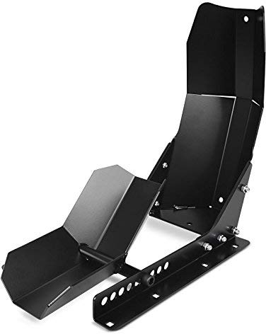 ConStands Easy Transport Fix - Motorcycle Stand Black Paddock Front Wheel Chock Transport Universal