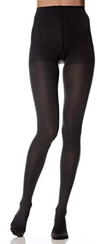 Scudotex Collant Coprente Lusso, Maglia Rete, Nero, 70 Denari, Misura 3