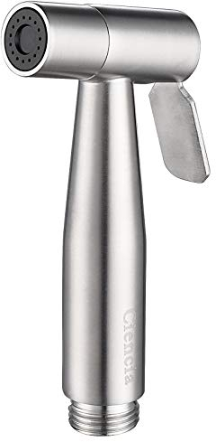 CIENCIA Hand Held Bidet Sprayer Premium Stainless Steel Sprayer Shattaf - only Bidet Spray Head for Toilet, Hand Bidet Sprayer for Toilet WS024