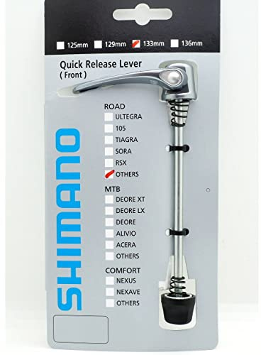 Shimano WH-RS700-C30-TL VR Schnellspanner, Black, 133 mm
