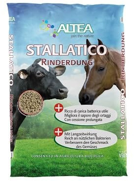 WUEFFE Stallatico Pellet - sacchi da Kg 20 - Concime naturale ammendante pellettato (1 sacco da kg.20)