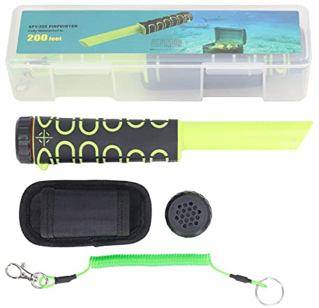 Détecteur de Métaux Pinpointer, IP68 Entièrement Professionnel, étanche, Portable, Pointeur à Broche Haute Sensibilité, Recherche Sous-marine, Chasse au Trésor, Sonde de Repérage pour Adultes, Enfants