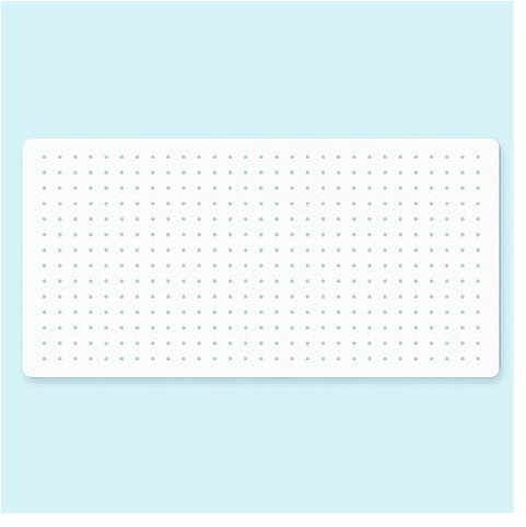 Pegboard Wall Panels Peg Board,Wall Mount Organizer Rack,Metal Pegboard Wall Organizer for Office Gaming Home(Color:White,Size:80x40cm)
