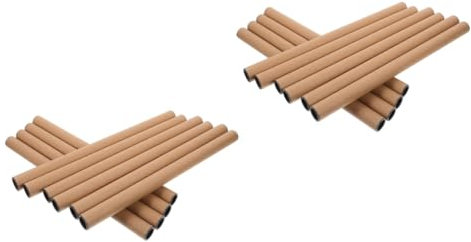 DIYEAH 20 Stück Versandrohre Posteraufbewahrung Versandrohre Papierposterrohre Aufbewahrungsrohre Kunst Tragetasche Rohre Für Posterverpackung Versorgung Zeichenrohre