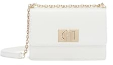 Furla Leder Umhängetasche Abendtasche 1927 Mini Crossbody 20 Panna creme