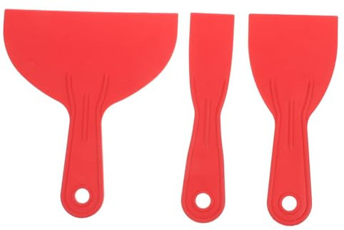 Artibetter 3pezzi Pz Spatole Flessibile Per Stucco e Verniciatura Raschietti Per e Cartongesso Per Finitura e Lavori Taping