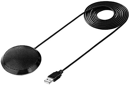 BESPORTBLE USB Kondensatormikrofon Für Laptop Undpc Konferenzmikrofon Mit Echo Und Geräuschunterdrückung USB Anschluss Kompakt Mit Langem Kabel Für Online Meetings Gaming Und Videochat