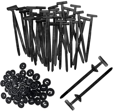 SJACXANM Serre Cable, 100PCS Attache Cable, Boucle De Cravate Câble Universelle En Nylon, Serre Cable Attache Autobloquante, SerreCable Plastique Pour Réparation Automobile Et Usage Quotidien